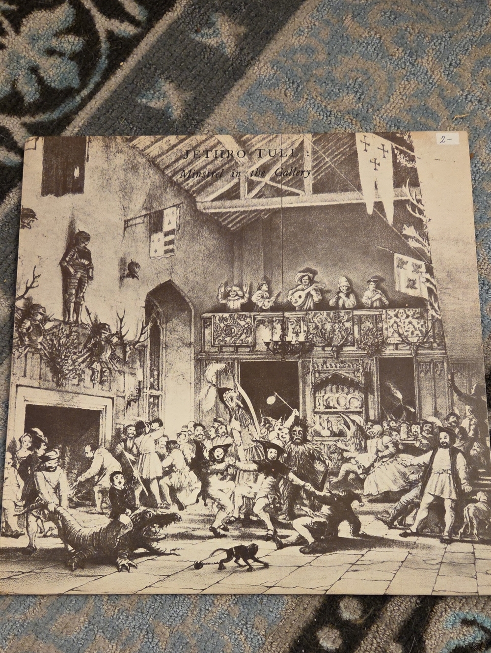 LAST CHANCE EUC Vintage LP Jethro Tull Minstrel In The Gallery